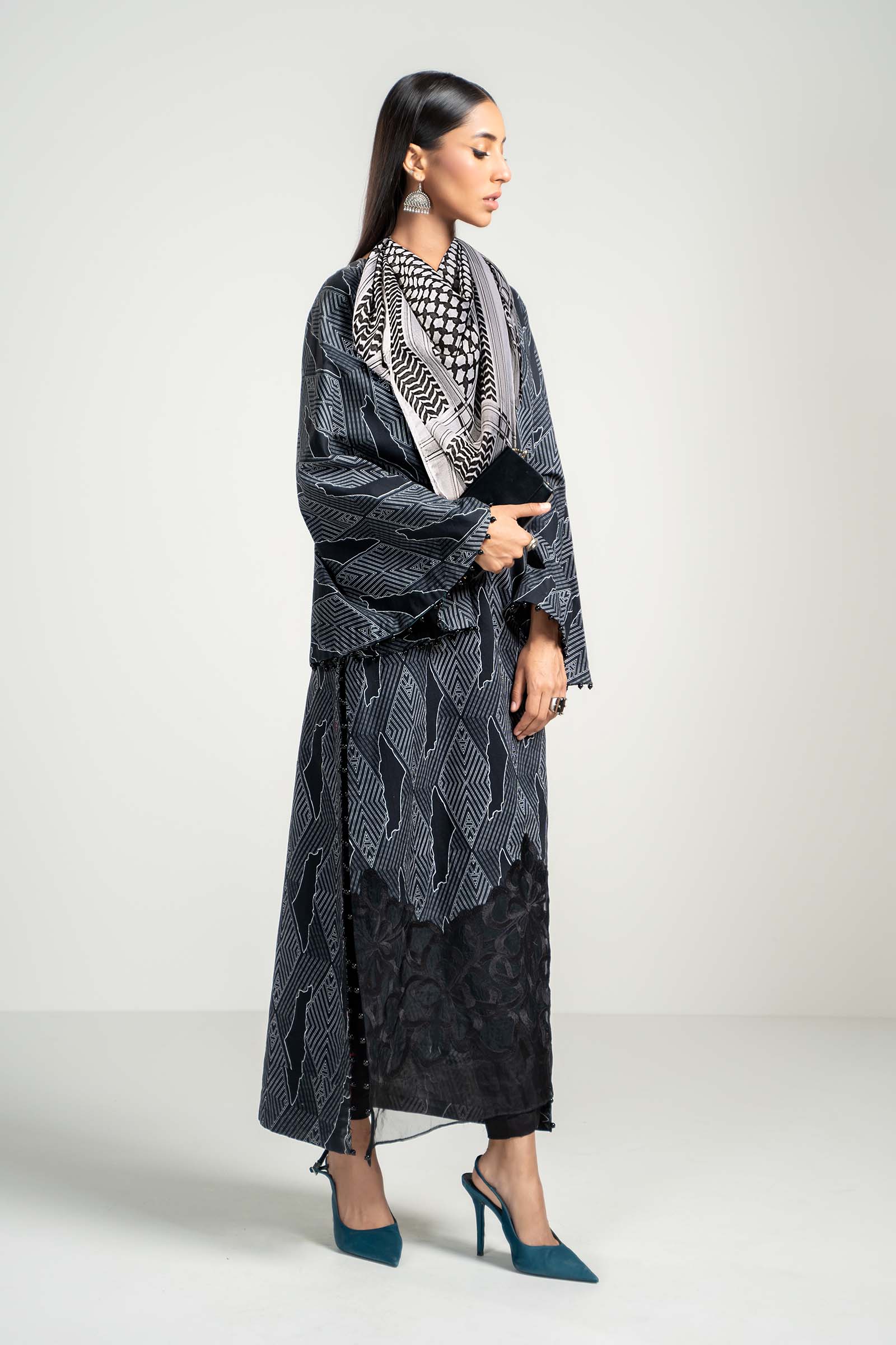 Maira B | Ready to Wear | PS-PF24-08 XL Black
