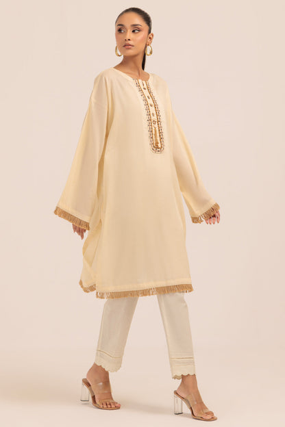 Bonanza Satrangi | Beige Jacquard 1 Piece (PWS1241P01) 10 Beige
