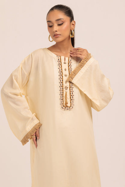 Bonanza Satrangi | Beige Jacquard 1 Piece (PWS1241P01) 12 Beige