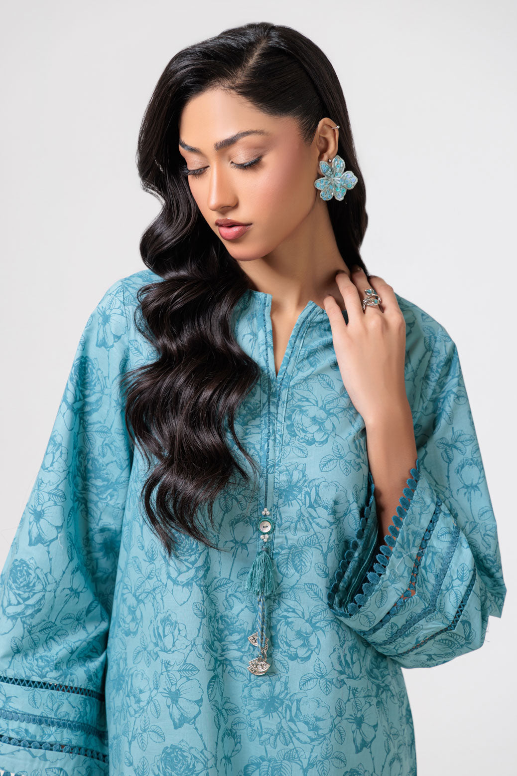 Bonanza Satrangi | Sky Blue Cambric 2 Piece (PWS1242P04) 16 Blue