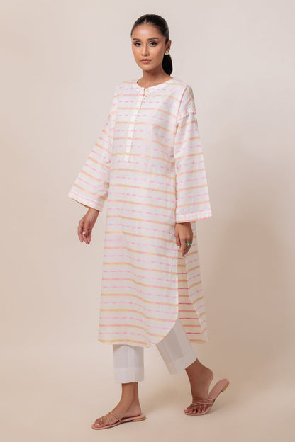Bonanza Satrangi | O White Jacquard 1 Piece (PWS2241P01) 10 White