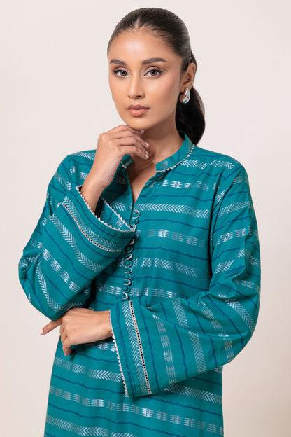 Bonanza Satrangi | Green Jacquard 1 Piece (PWS2241P03) 14 Green