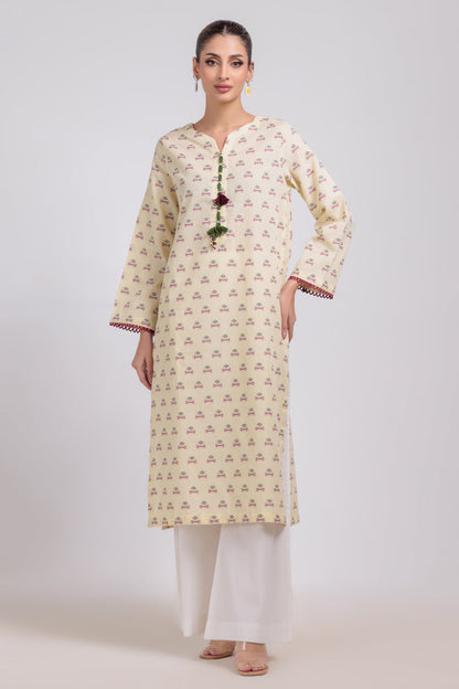 Bonanza Satrangi | Lemon Jacquard 1 Piece (PWS5241P07) 8 Lemon