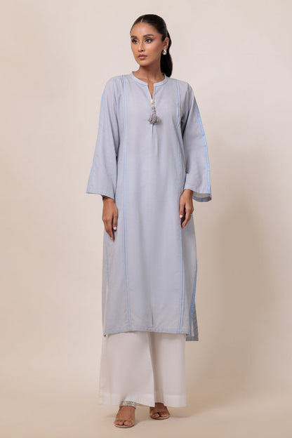 Bonanza Satrangi | Grey Jacquard 1 Piece (PWS5241P09) 8 Grey