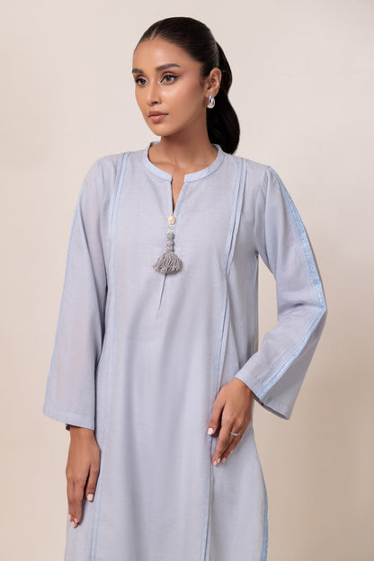 Bonanza Satrangi | Grey Jacquard 1 Piece (PWS5241P09) 12 Grey