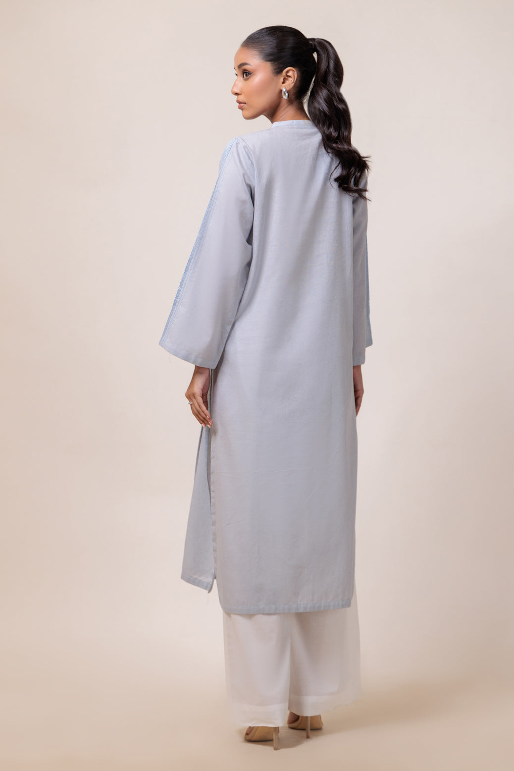 Bonanza Satrangi | Grey Jacquard 1 Piece (PWS5241P09) 16 Grey