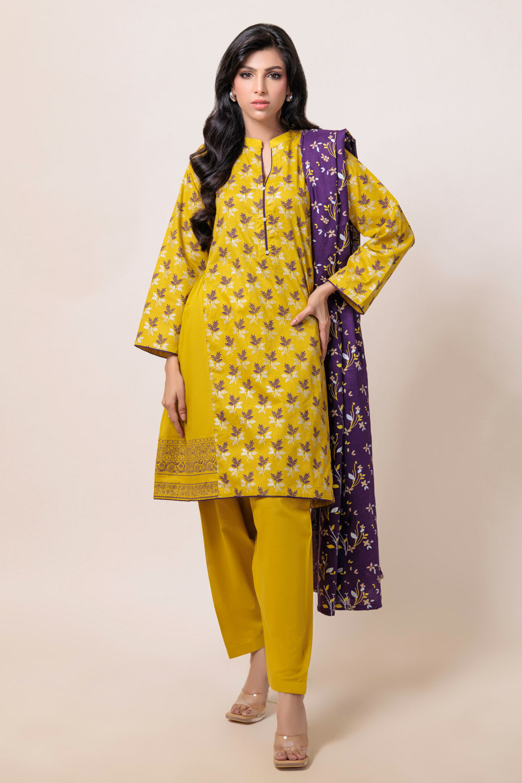 Bonanza Satrangi | Dhani Cambric 3 Piece (PWS5243P04) 8 Dhani