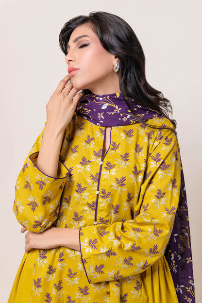 Bonanza Satrangi | Dhani Cambric 3 Piece (PWS5243P04) 12 Dhani