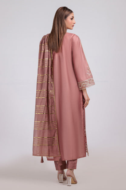 Bonanza Satrangi | Peach Khaddar 3 Piece (PWS5243P10) 16 Peach