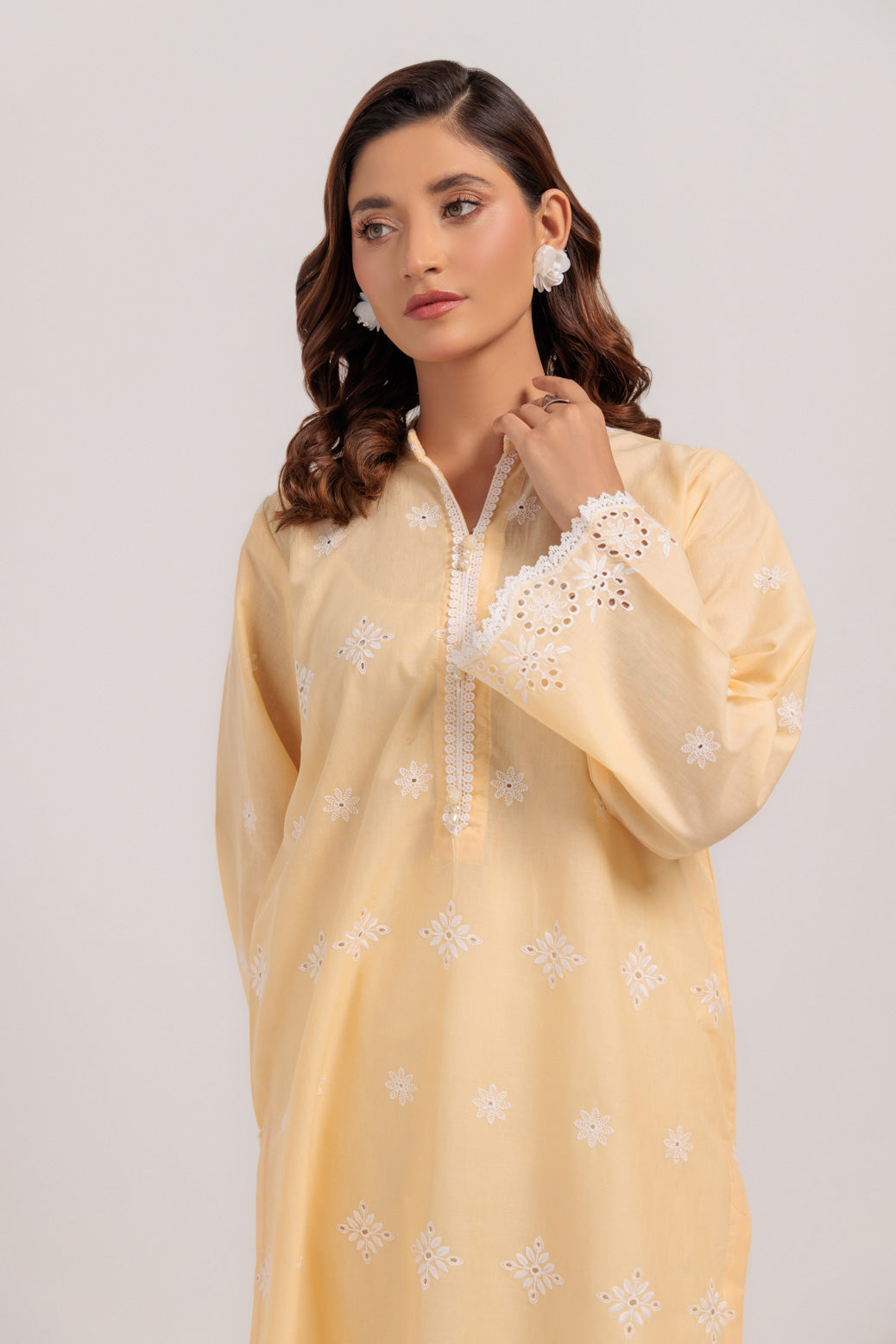 Bonanza Satrangi | Beige Cambric 1 Piece (PWS6241P01) 14 Beige