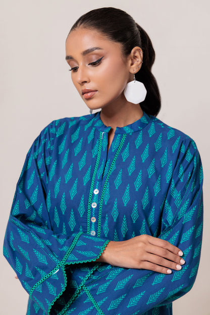 Bonanza Satrangi | Blue Cambric 1 Piece (PWS6241P04) 14 Blue