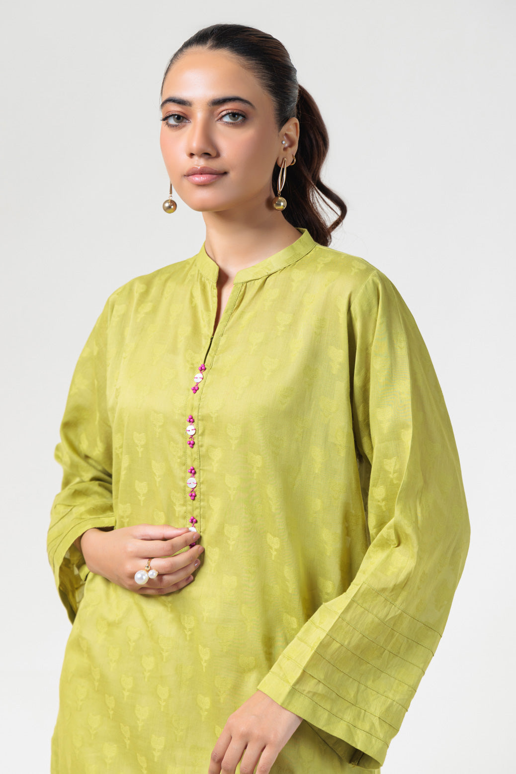 Bonanza Satrangi | Green Jacquard 1 Piece (PWS6241P08) 10 Green