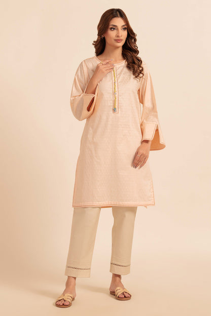 Bonanza Satrangi | Peach Jacquard 1 Piece (PWS6241P12) 8 Peach