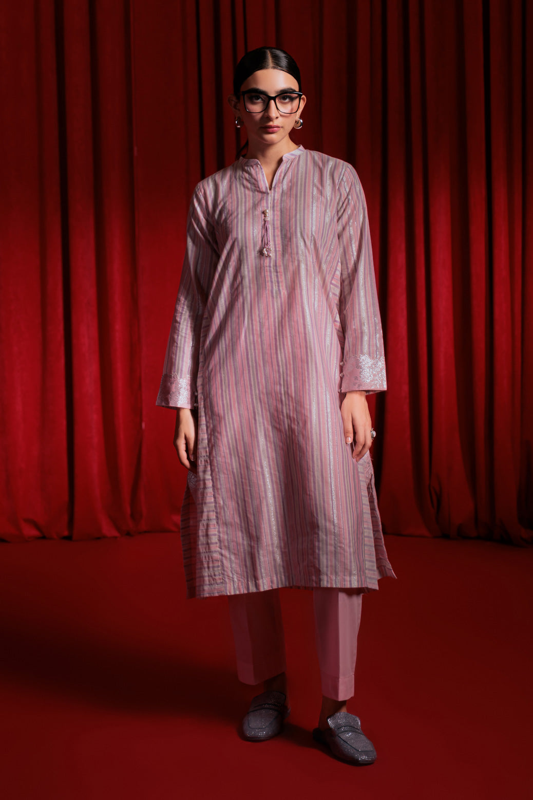 Bonanza Satrangi | Pink Jacquard 2 Piece (PWS6242P01) 8 Pink