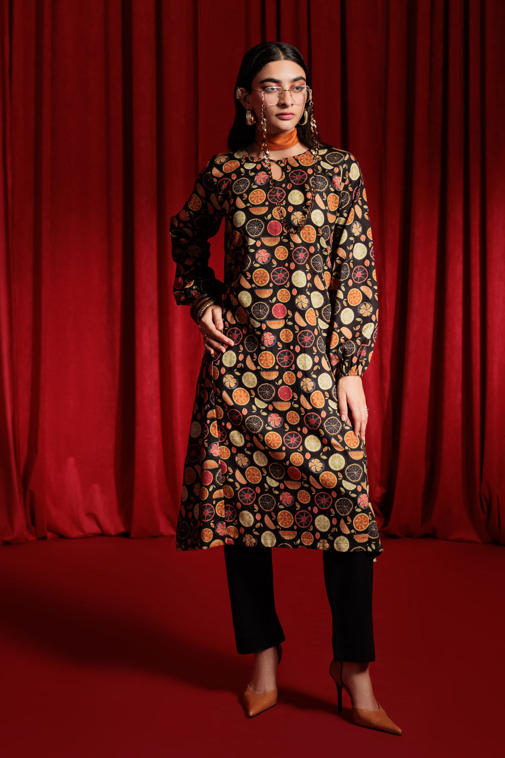 Bonanza Satrangi | Black Khaddar 2 Piece (PWS6242P03) 8 Black