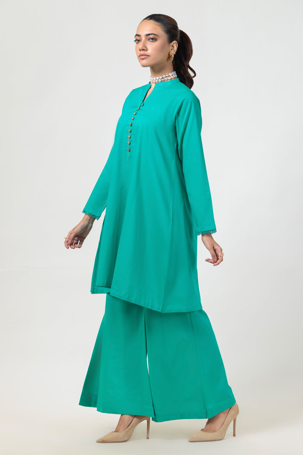 Bonanza Satrangi | Green Cambric 2 Piece (PWS6242P04) 12 Green