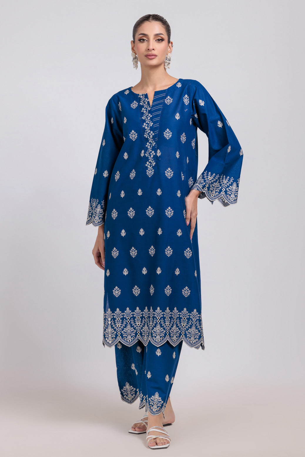 Bonanza Satrangi | Blue Cambric 2 Piece (PWS6242P05) 12 Blue