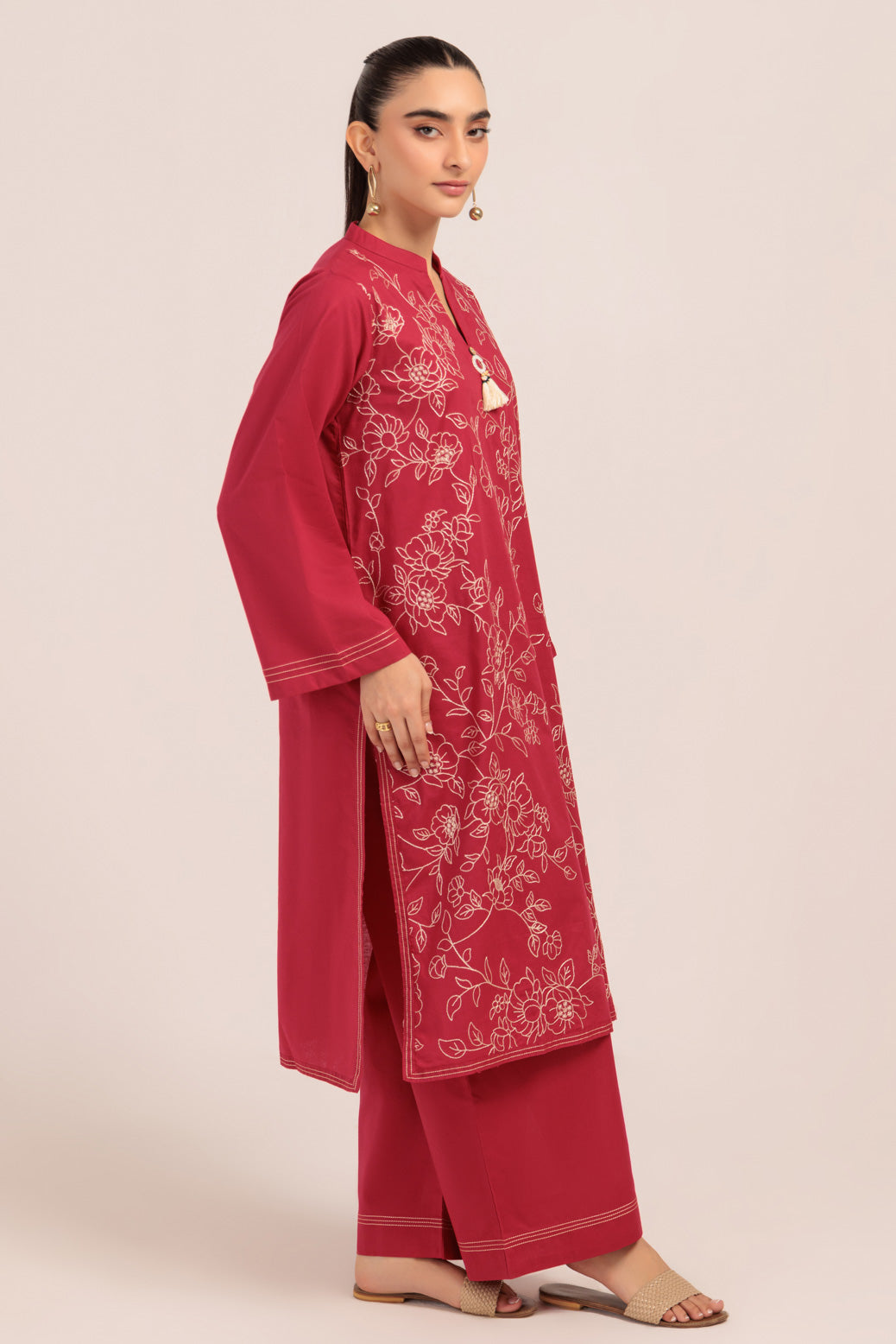Bonanza Satrangi | Red Cambric 2 Piece (PWS6242P06) 10 Red