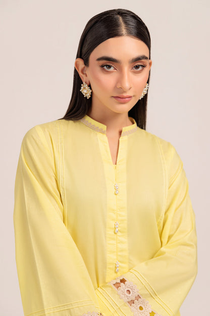 Bonanza Satrangi | Yellow Cambric 2 Piece (PWS6242P07) 10 Yellow