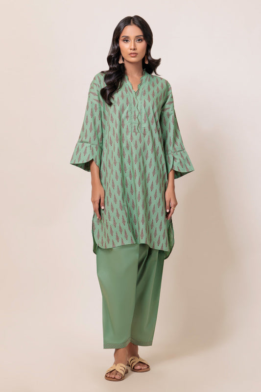 Bonanza Satrangi | Green Cambric 2 Piece (PWS7242P02) 8 Green
