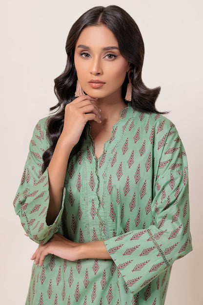 Bonanza Satrangi | Green Cambric 2 Piece (PWS7242P02) 12 Green