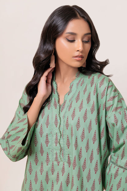 Bonanza Satrangi | Green Cambric 2 Piece (PWS7242P02) 14 Green