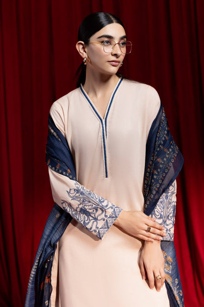 Bonanza Satrangi | Peach Cambric 3 Piece (PWS7243P01) 10 Peach