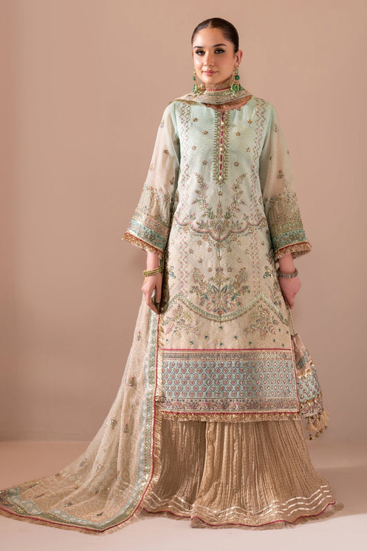 Alizeh | Jhalak Formals | AF-JHLK-07-PAKIZA XS Ivory Chiffon