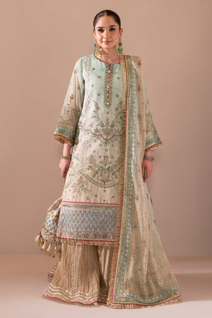 Alizeh | Jhalak Formals | AF-JHLK-07-PAKIZA L Ivory Chiffon