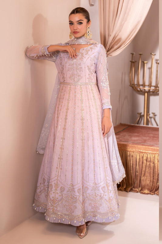 Alizeh | Jhalak Formals | AF-JHLK-05-PARINAAZ XS Lavender Pinocchio Chiffon