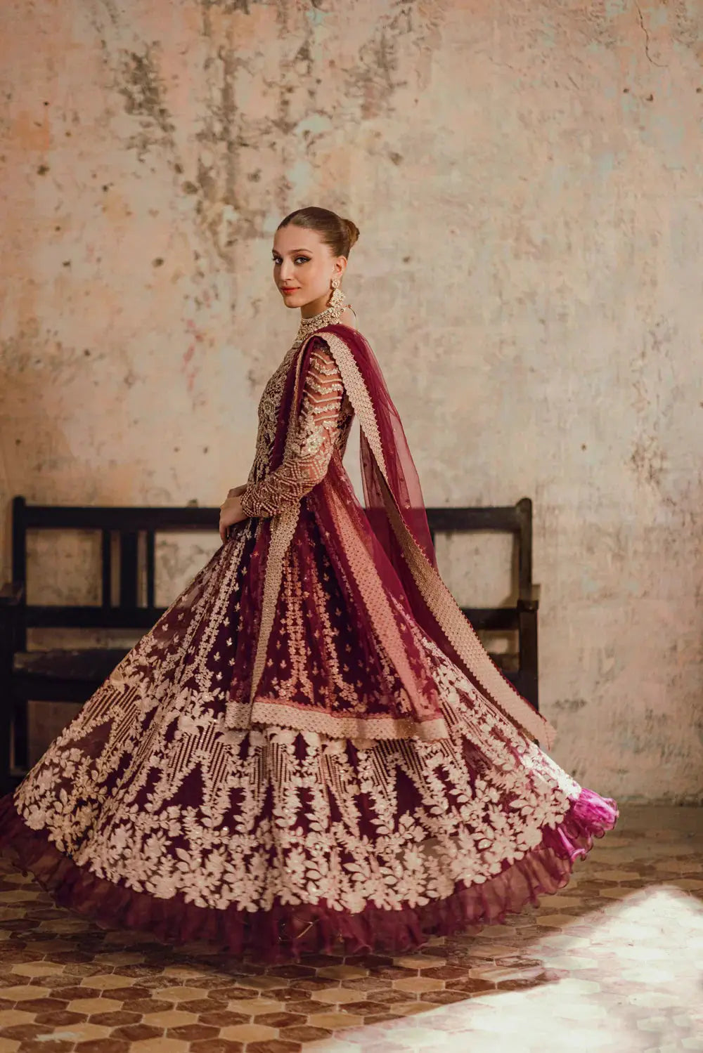 Azure | Wedding Edit 23 | Parisa - Pakistani Designer Dress - by Azure | Type: Bridal - 100% Original at Saira Sultan