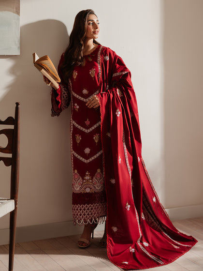 Parishay | Mira Winter |  DU-08 - Pakistani Designer Dress - by Parishay | Type: Ladies Clothes - 100% Original at Saira Sultan