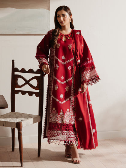 Parishay | Mira Winter |  DU-08 - Pakistani Designer Dress - by Parishay | Type: Ladies Clothes - 100% Original at Saira Sultan