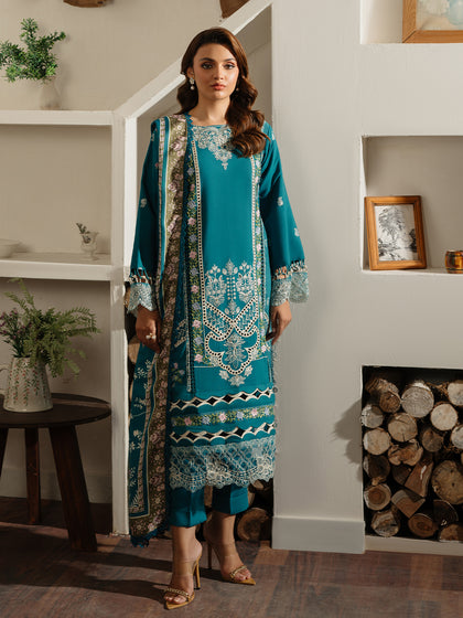 Parishay | Mira Winter |  DU-11 - Pakistani Designer Dress - by Parishay | Type: Ladies Clothes - 100% Original at Saira Sultan