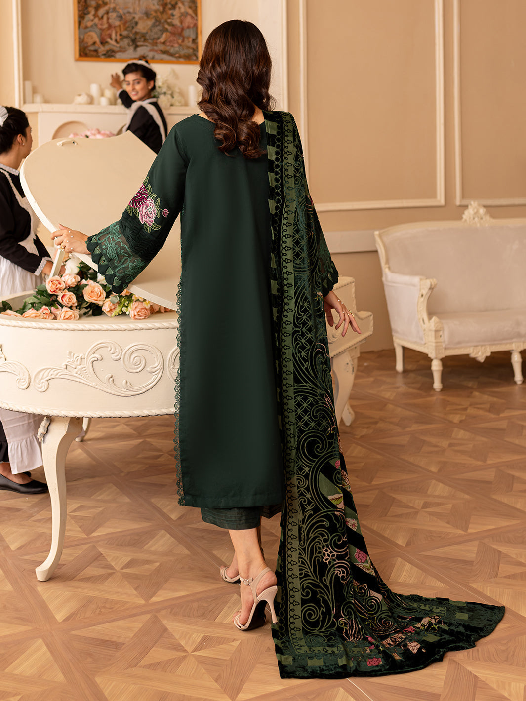 Parishay | Panache Winter | PN-03 - Pakistani Designer Dress - by Parishay | Type: Ladies Clothes - 100% Original at Saira Sultan