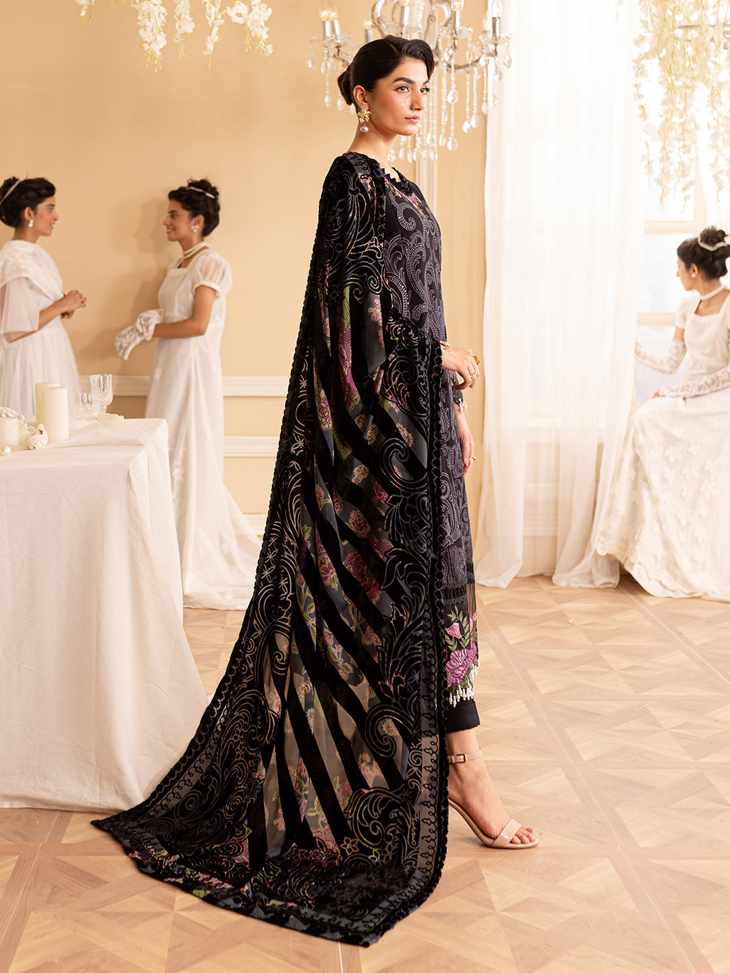 Parishay | Panache Winter | PN-04 - Pakistani Designer Dress - by Parishay | Type: Ladies Clothes - 100% Original at Saira Sultan