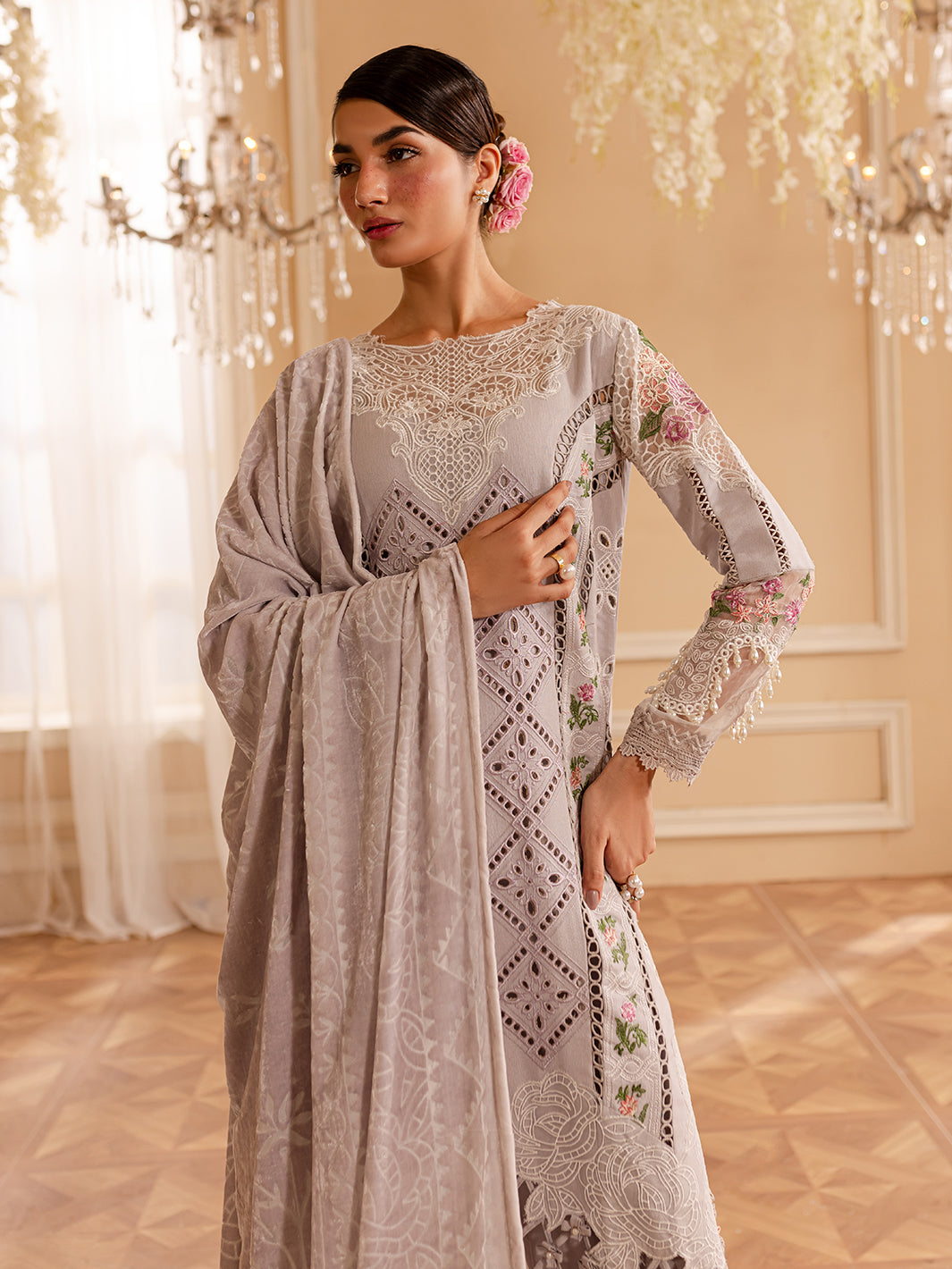 Parishay | Panache Winter | PN-05 - Pakistani Designer Dress - by Parishay | Type: Ladies Clothes - 100% Original at Saira Sultan