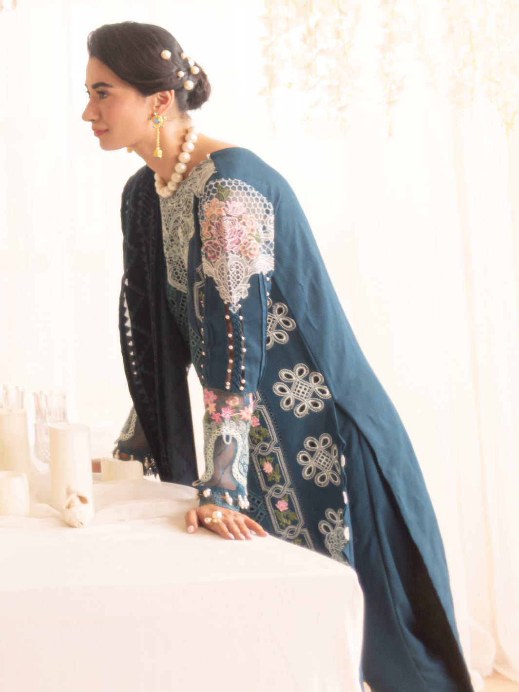 Parishay | Panache Winter | PN-06 - Pakistani Designer Dress - by Parishay | Type: Ladies Clothes - 100% Original at Saira Sultan