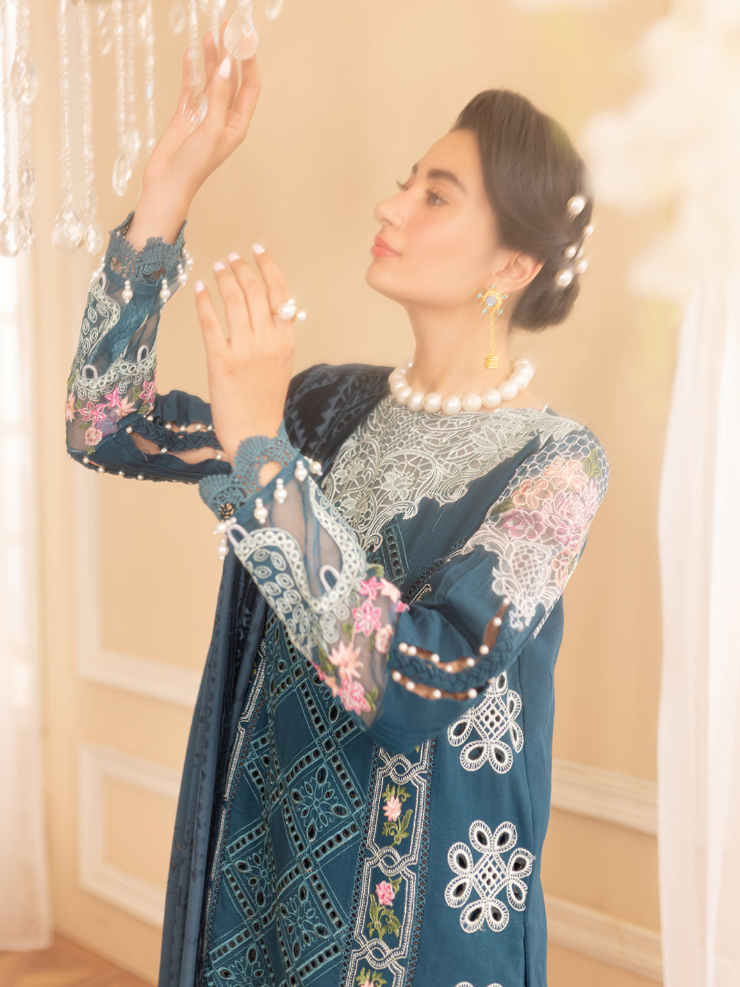 Parishay | Panache Winter | PN-06 - Pakistani Designer Dress - by Parishay | Type: Ladies Clothes - 100% Original at Saira Sultan