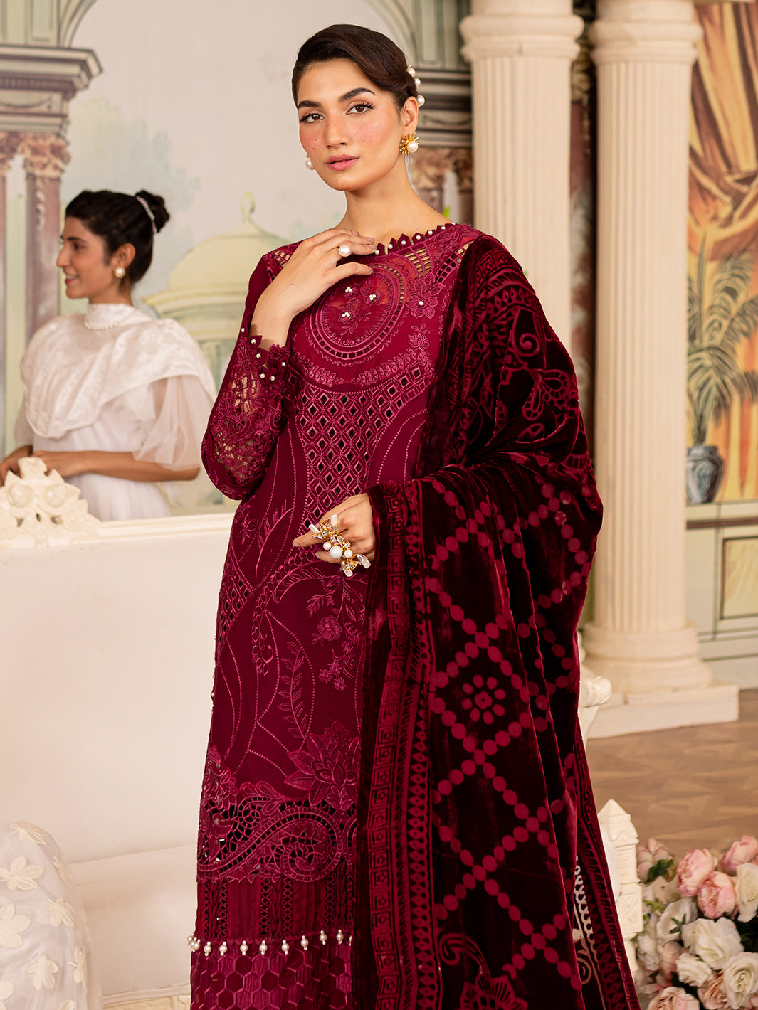 Parishay | Panache Winter | PN-01 - Pakistani Designer Dress - by Parishay | Type: Ladies Clothes - 100% Original at Saira Sultan