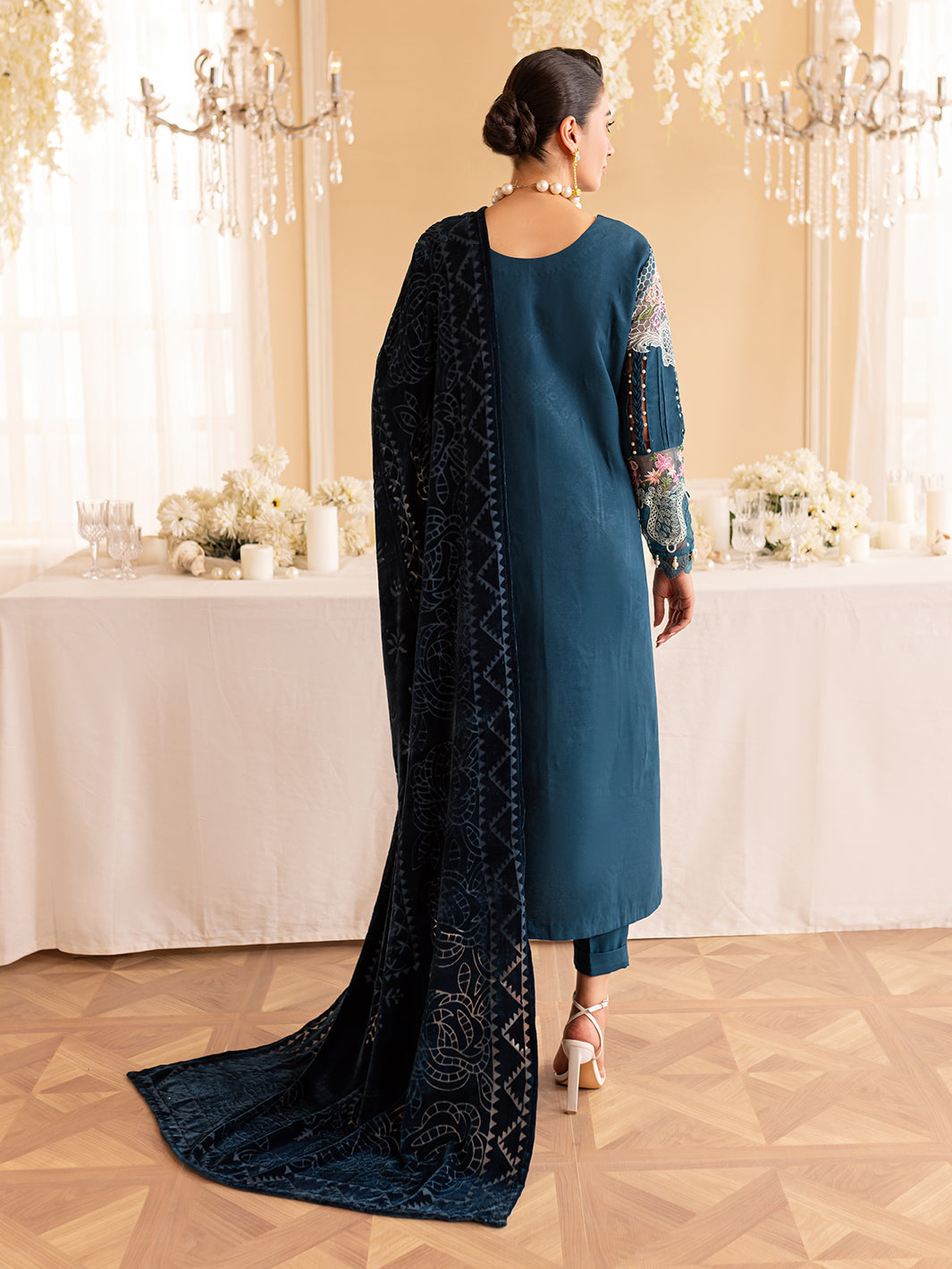 Parishay | Panache Winter | PN-06 - Pakistani Designer Dress - by Parishay | Type: Ladies Clothes - 100% Original at Saira Sultan