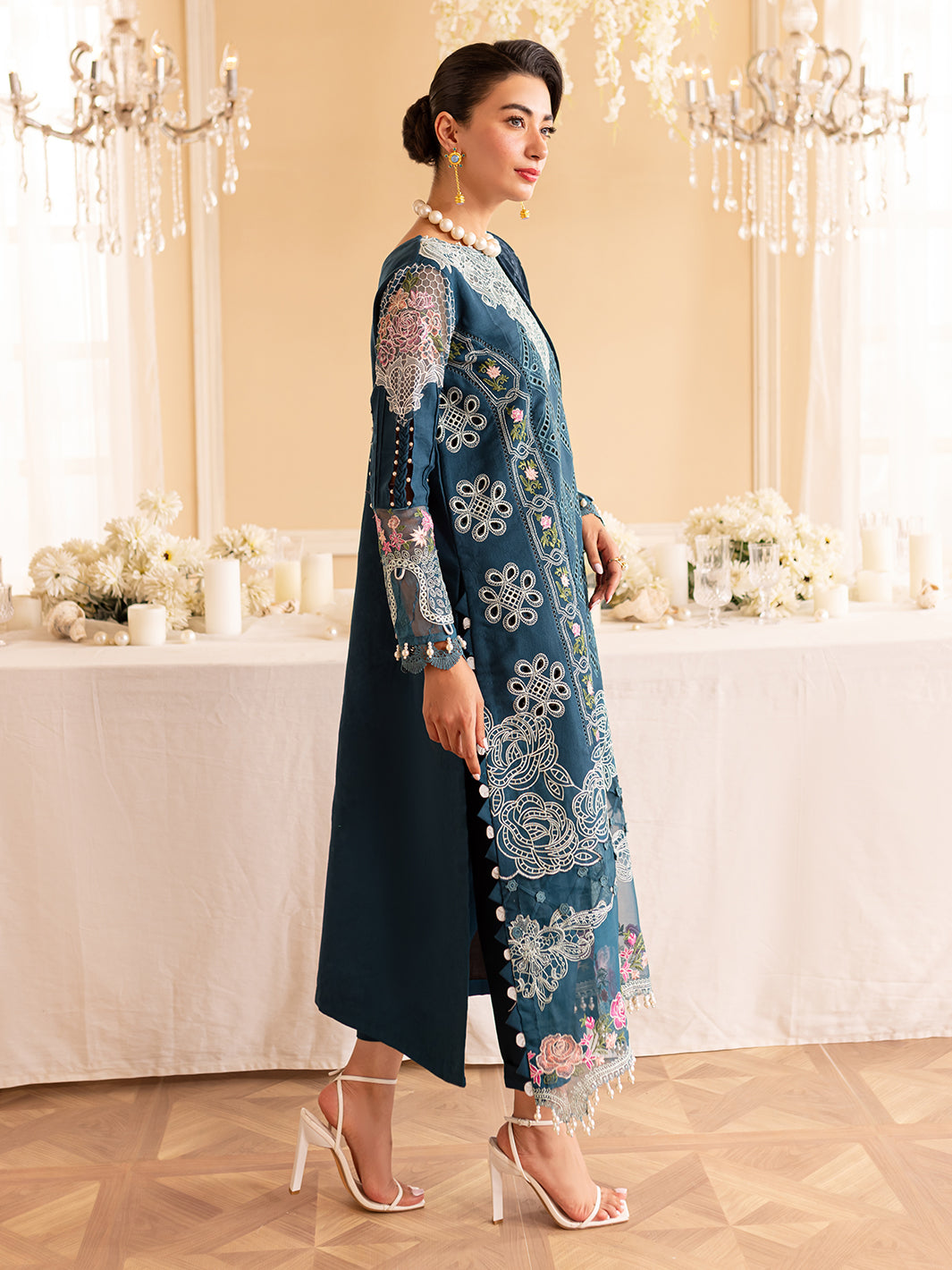 Parishay | Panache Winter | PN-06 - Pakistani Designer Dress - by Parishay | Type: Ladies Clothes - 100% Original at Saira Sultan