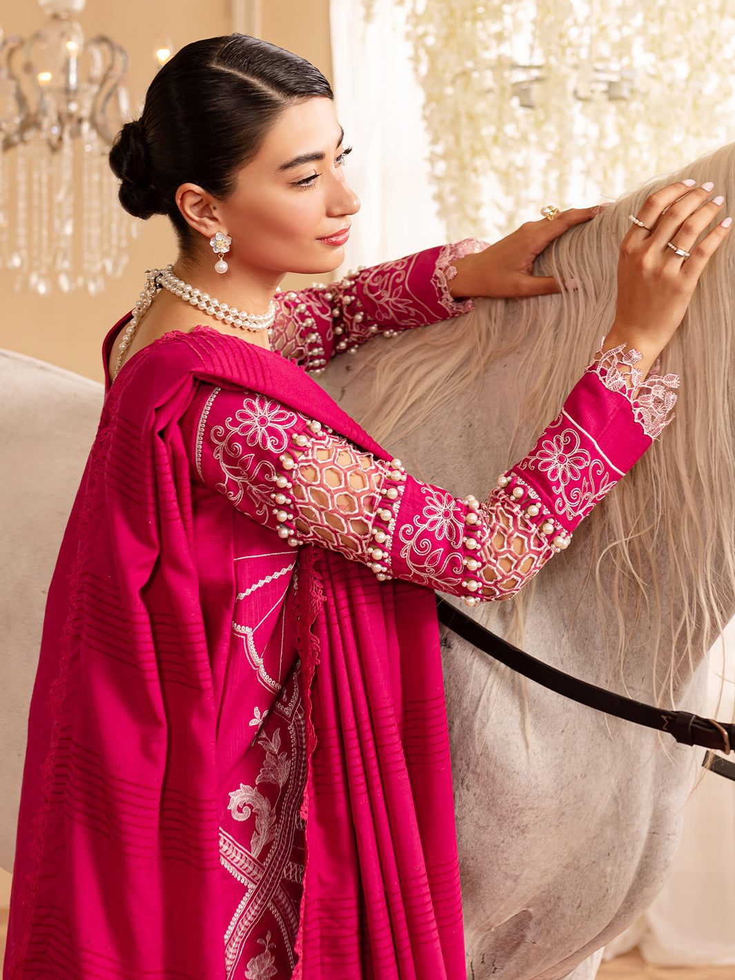 Parishay | Panache Winter | PN-09 - Pakistani Designer Dress - by Parishay | Type: Ladies Clothes - 100% Original at Saira Sultan