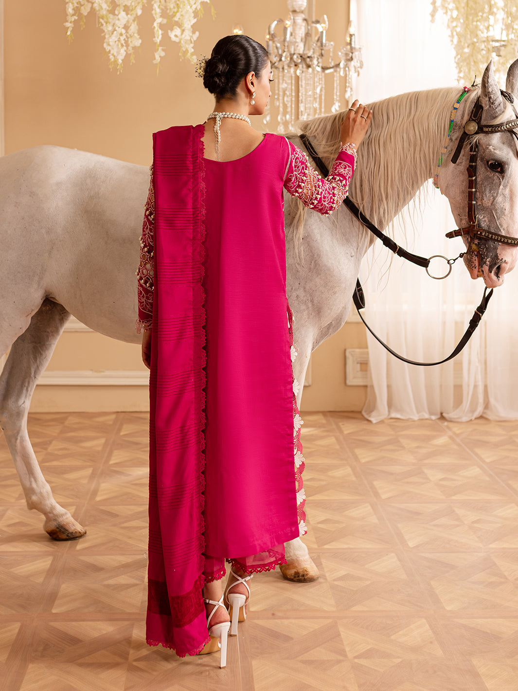 Parishay | Panache Winter | PN-09 - Pakistani Designer Dress - by Parishay | Type: Ladies Clothes - 100% Original at Saira Sultan