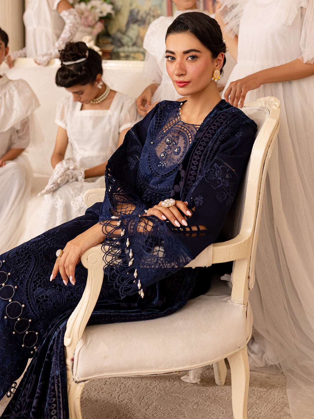Parishay | Panache Winter | PN-02 - Pakistani Designer Dress - by Parishay | Type: Ladies Clothes - 100% Original at Saira Sultan