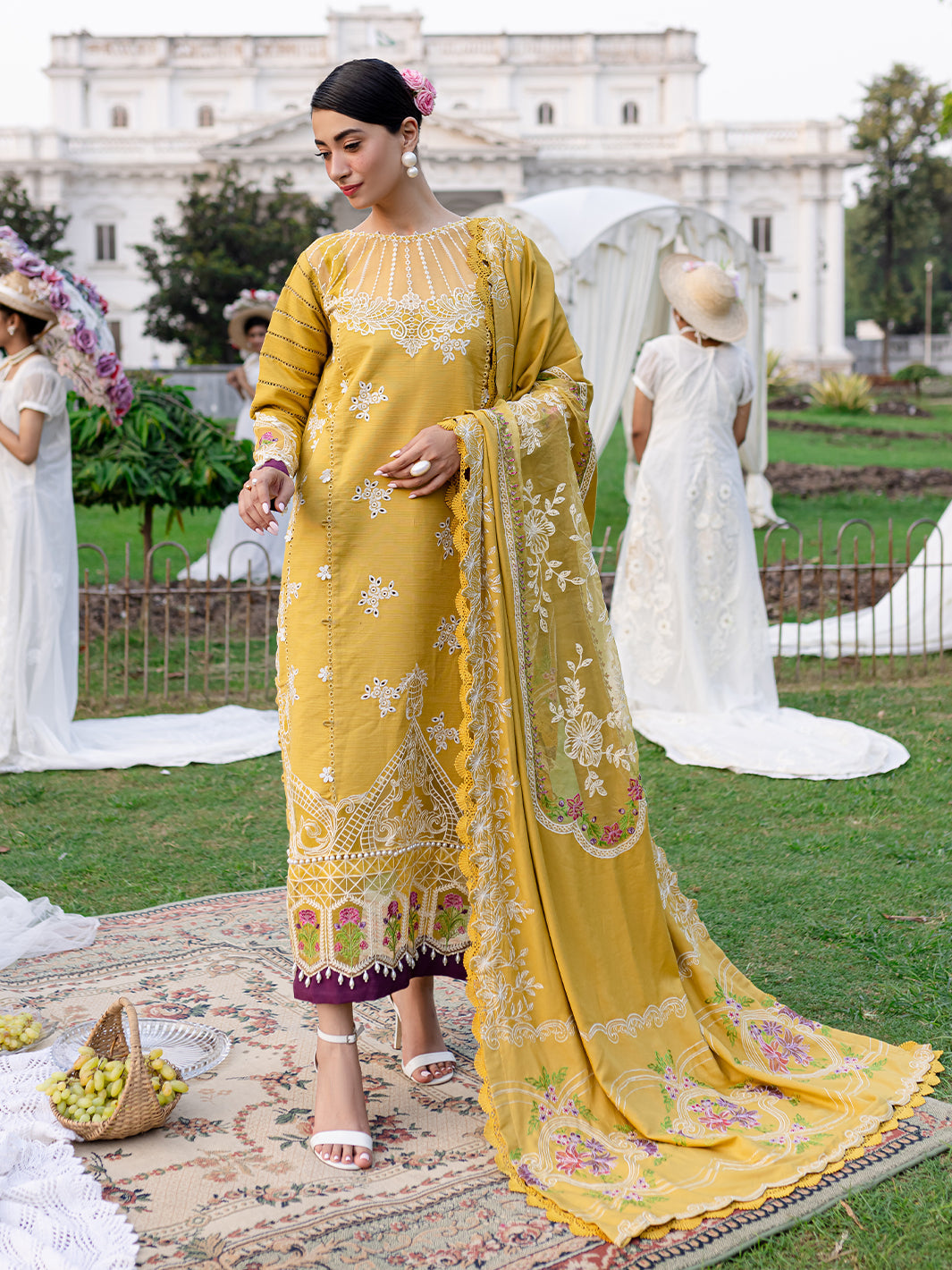 Parishay | Panache Winter | PN-11 - Pakistani Designer Dress - by Parishay | Type: Ladies Clothes - 100% Original at Saira Sultan