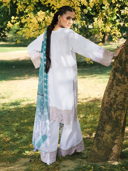 Hemstitch | The Garden Lawn | Pearl Petal - Pakistani Designer Dress - by Hemstitch - Type : Ladies Clothes - 100% Original at Saira Sultan