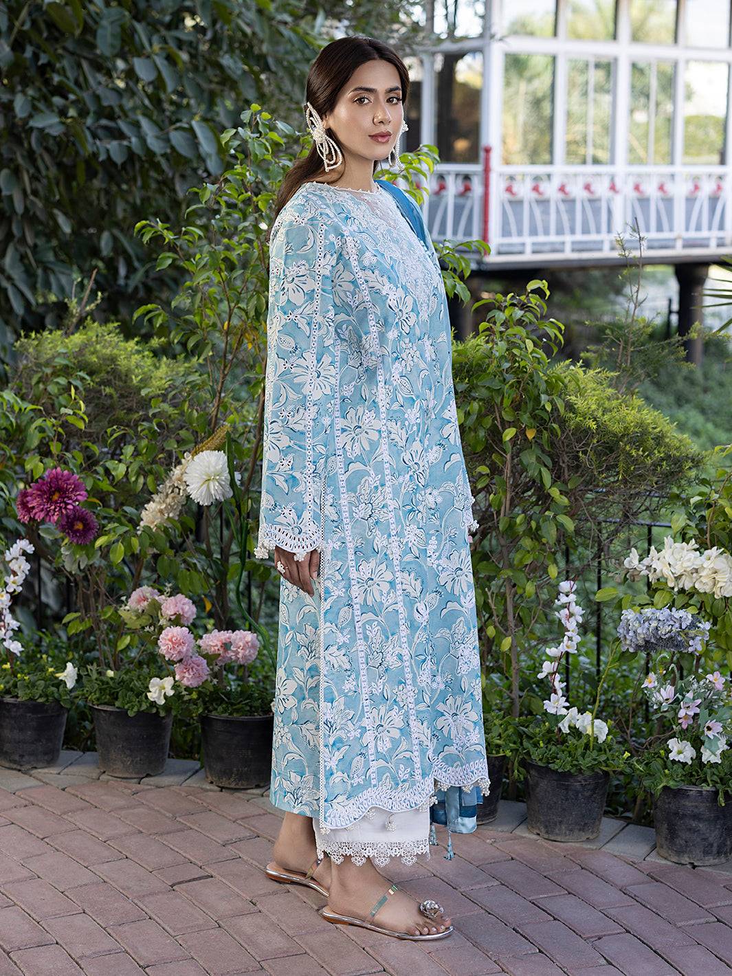 Izel | Oh Spring Lawn 25 | PEARL - Pakistani Designer Dress - by Izel | Type: Ladies Clothes - 100% Original at Saira Sultan