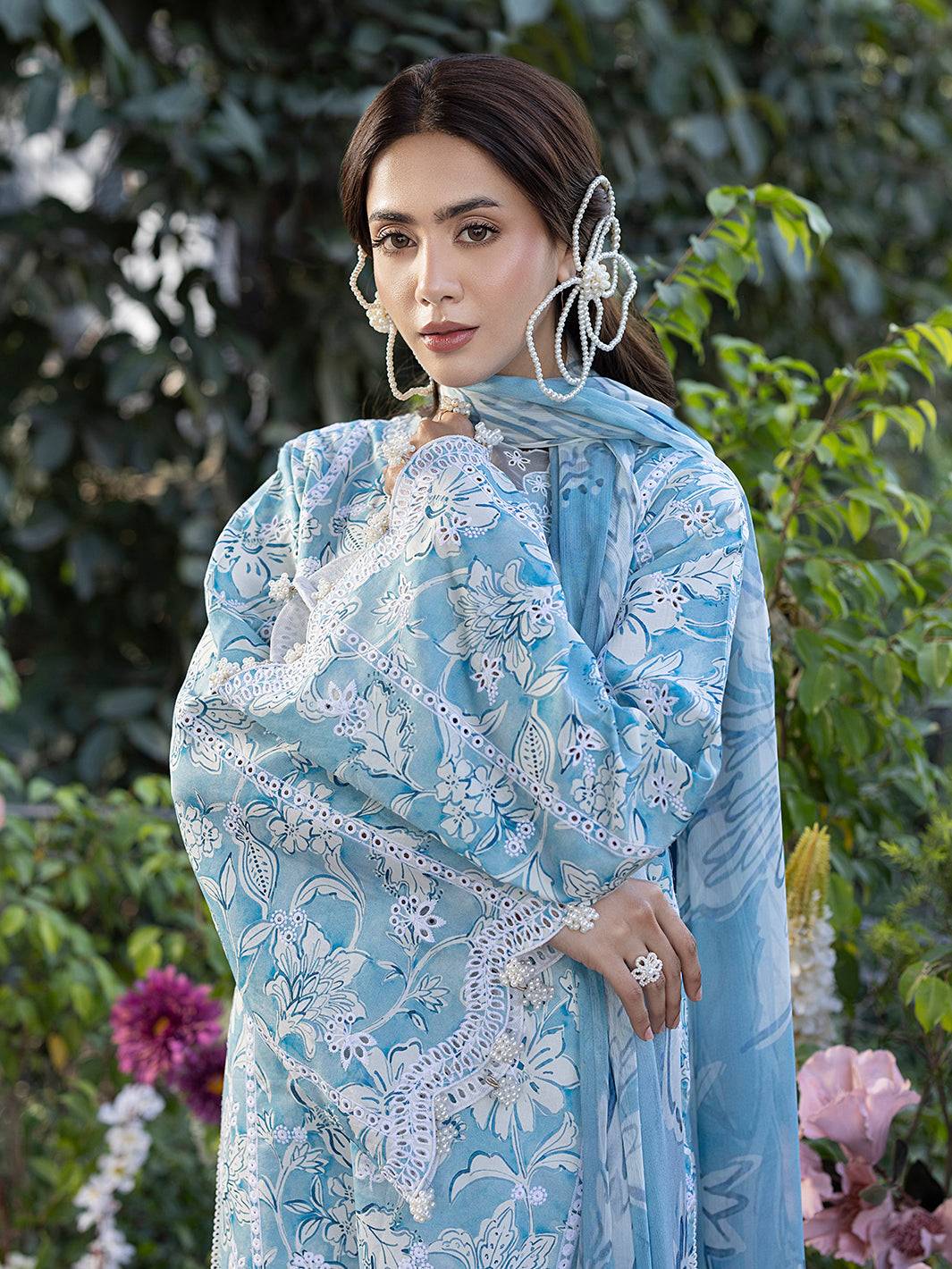 Izel | Oh Spring Lawn 25 | PEARL - Pakistani Designer Dress - by Izel | Type: Ladies Clothes - 100% Original at Saira Sultan