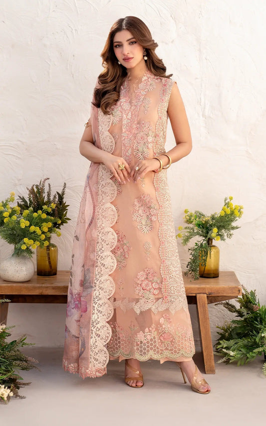 Asifa and Nabeel | Azalia Summer 25 | Peony (AZL25-01) XS Skin Lawn